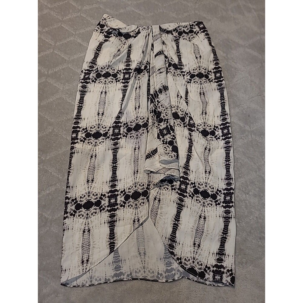 Bec & Bridge Skirt Women's Size 2 Black White Romantic Cottage Boho Fairy Lined